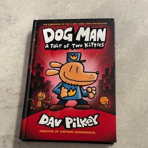 Dog Man: A Tale of Two Kitties by - Red Cover